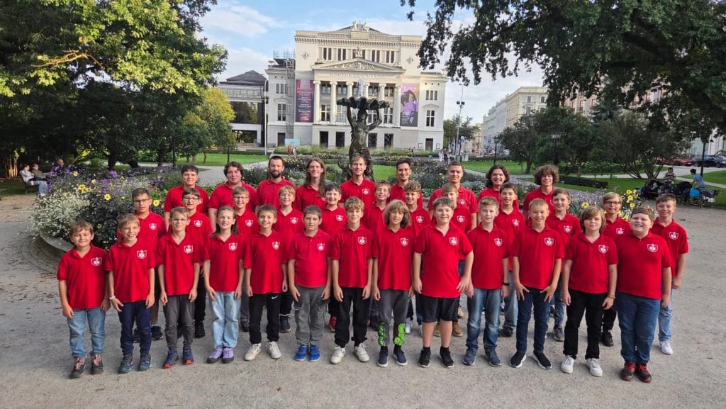 スロバキアのブラチスラバ少年合唱団